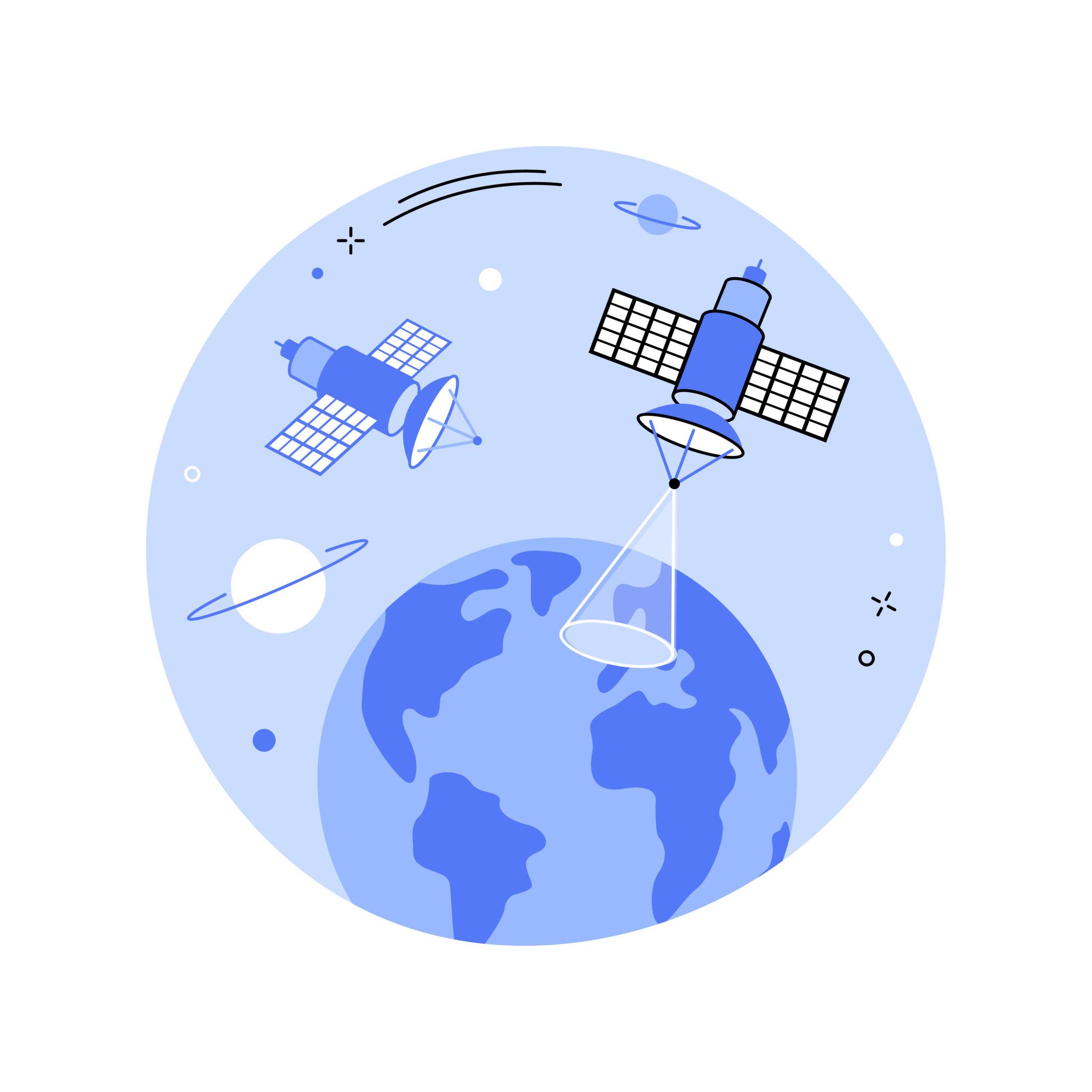 Come fanno i satelliti a vedere la Terra?