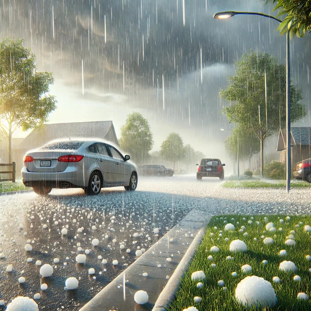 Perché la grandine colpisce una città e quella accanto no?