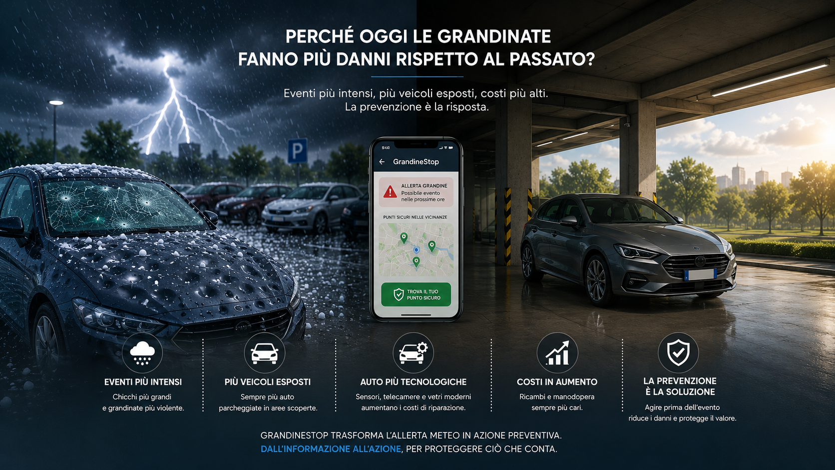 Perché oggi le grandinate fanno più danni rispetto al passato?