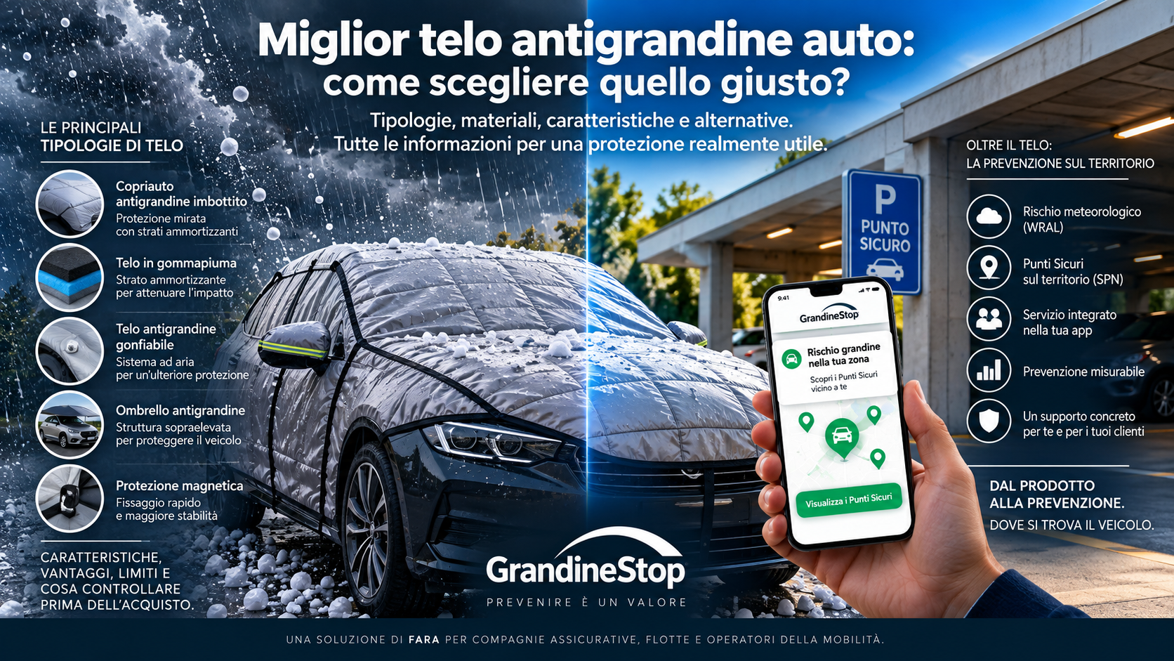 Miglior telo antigrandine auto: come scegliere quello giusto e cosa controllare prima dell’acquisto
