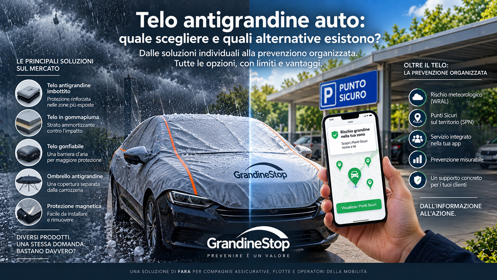 Telo antigrandine auto: quale scegliere e quali alternative esistono?